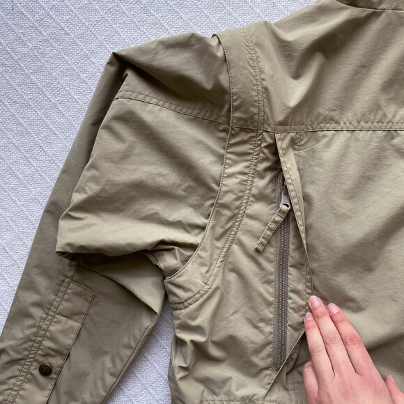 Vintage Royal Robbins Go Everywhere Convertible Jacket Vest Khaki Nylon Womens S - Picture 13 of 16